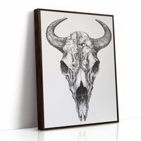 Brown Framed Canvas image 1