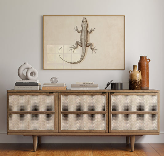 Gallery image 6 for Desert Dweller – Vintage Lizard Scientific Illustration Print