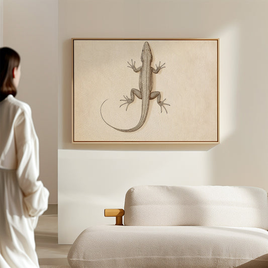 Gallery image 14 for Desert Dweller – Vintage Lizard Scientific Illustration Print