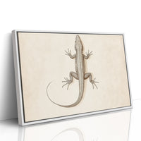White Framed Canvas image 1