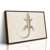 Brown Framed Canvas image 1