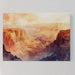 Gallery image 1 for Grand Solitude – Watercolor Canyon Sunset Landscape Print