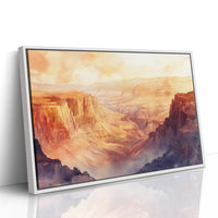White Framed Canvas image 1