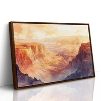 Brown Framed Canvas image 1