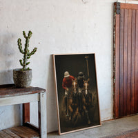 Gallery image 9 for Grit & Grace – High-Speed Polo Match Wall Art