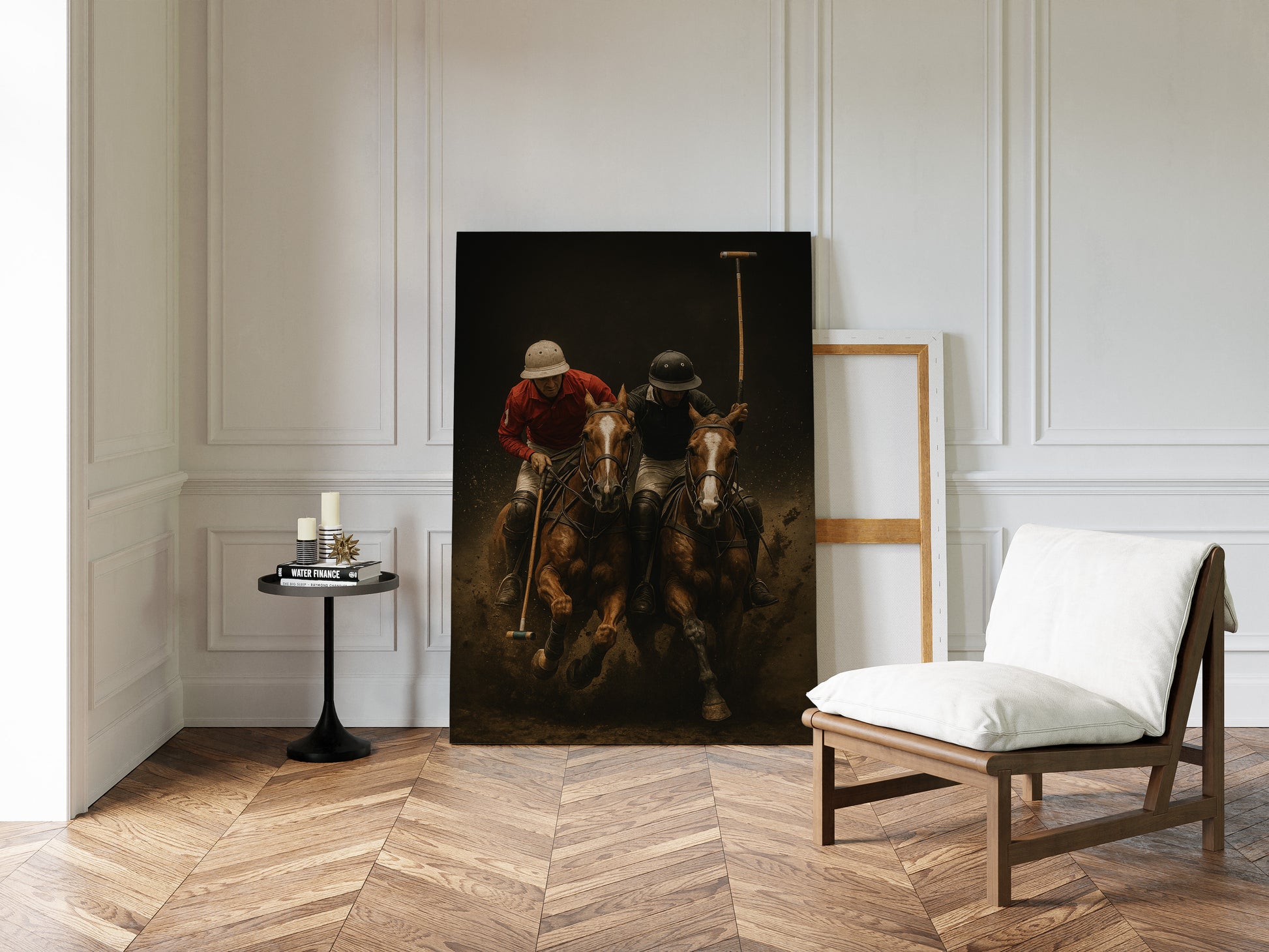 Gallery image 12 for Grit & Grace – High-Speed Polo Match Wall Art