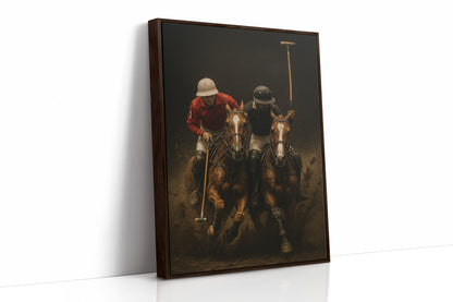 Brown Framed Canvas image 1