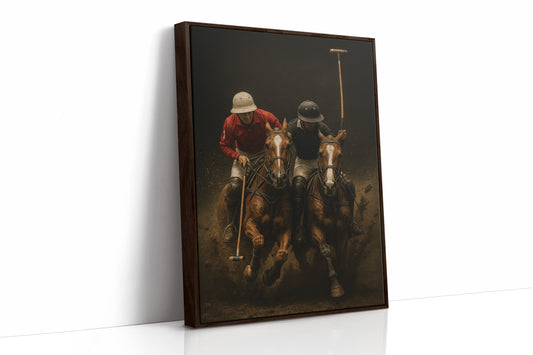 Brown Framed Canvas image 1