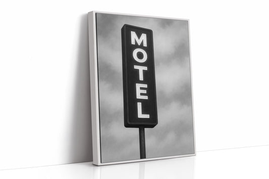 White Framed Canvas image 1