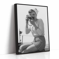 Black Framed Canvas image 1