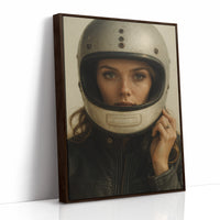 Brown Framed Canvas image 1