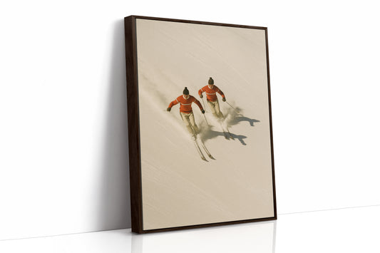 Brown Framed Canvas image 1