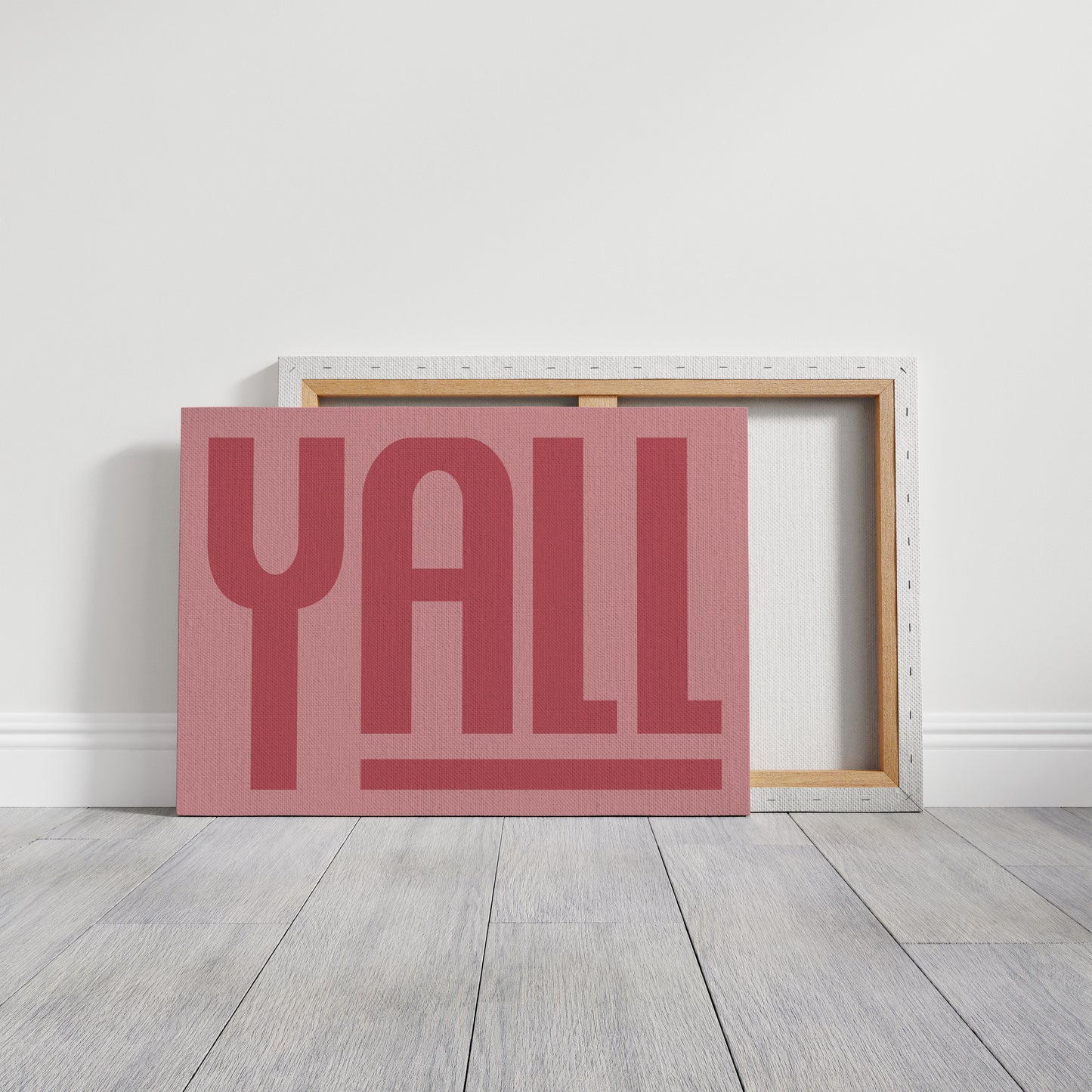 Yall Southern Charm Print in Pink