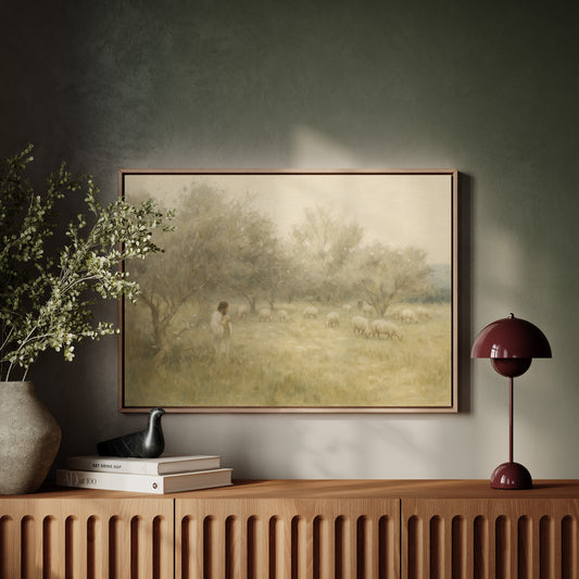 Shepherd Among the Blossoming Grove