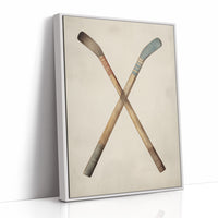 Crossed Sticks: Vintage Hockey Heritage
