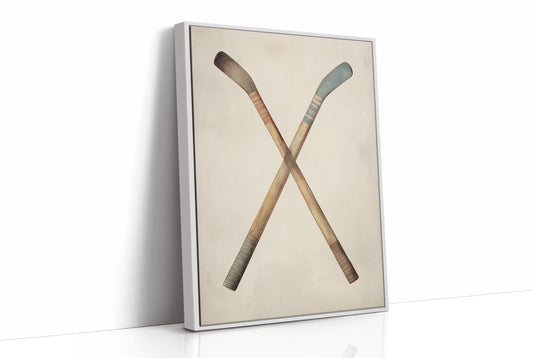 Crossed Sticks: Vintage Hockey Heritage