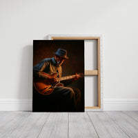 Midnight Strings in Ember Light