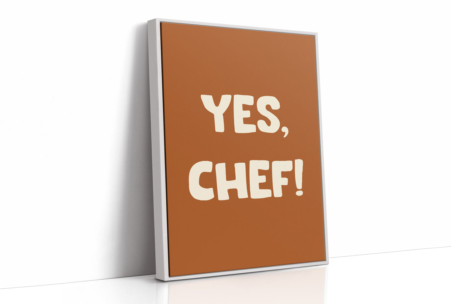 Yes, Chef! (Rust Orange)
