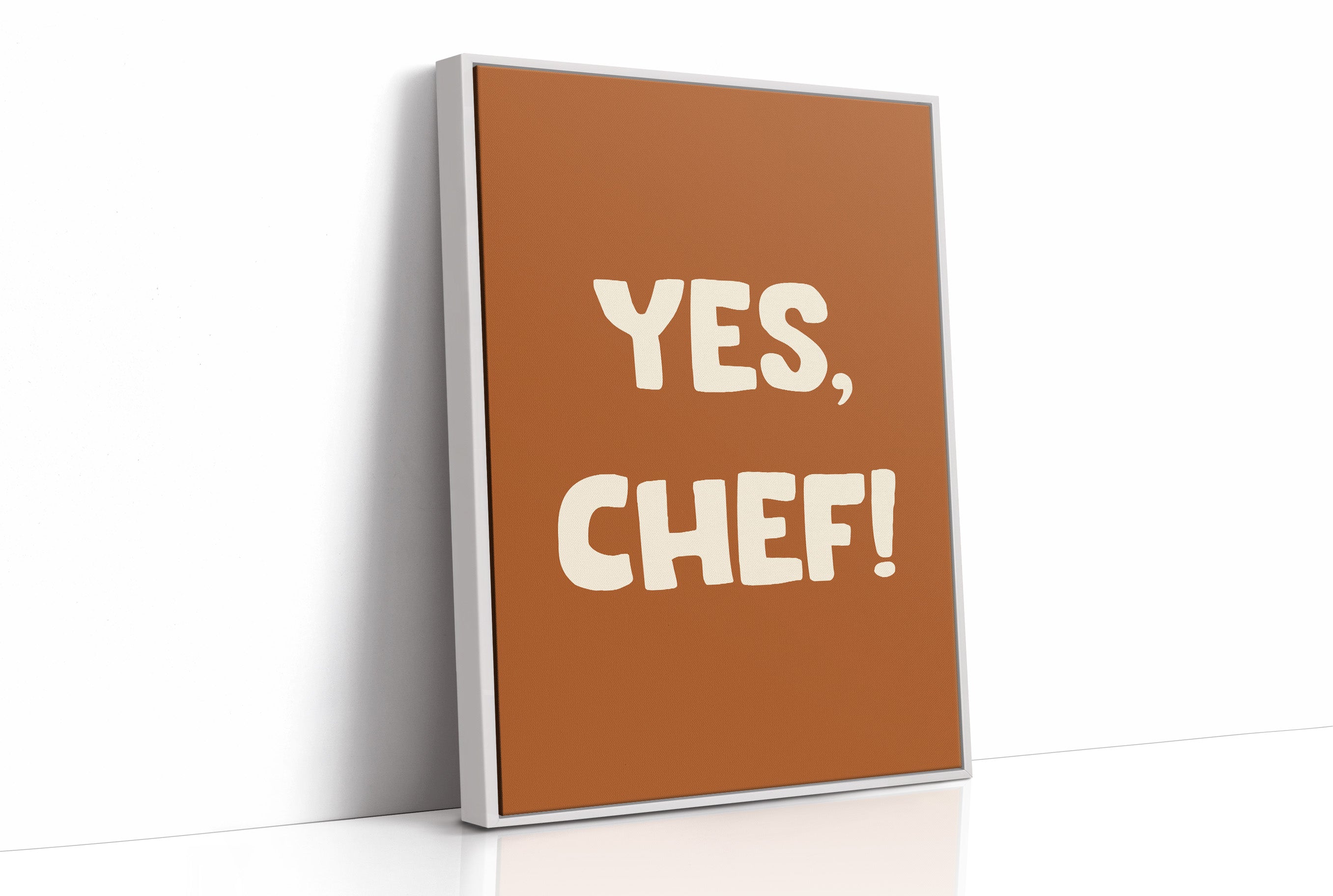 Yes, Chef! (Rust Orange)