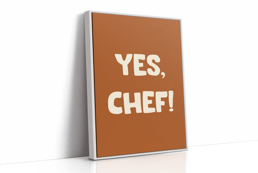 Yes, Chef! (Rust Orange)