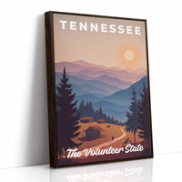 Tennessee Ridges Hold Evening's Glow