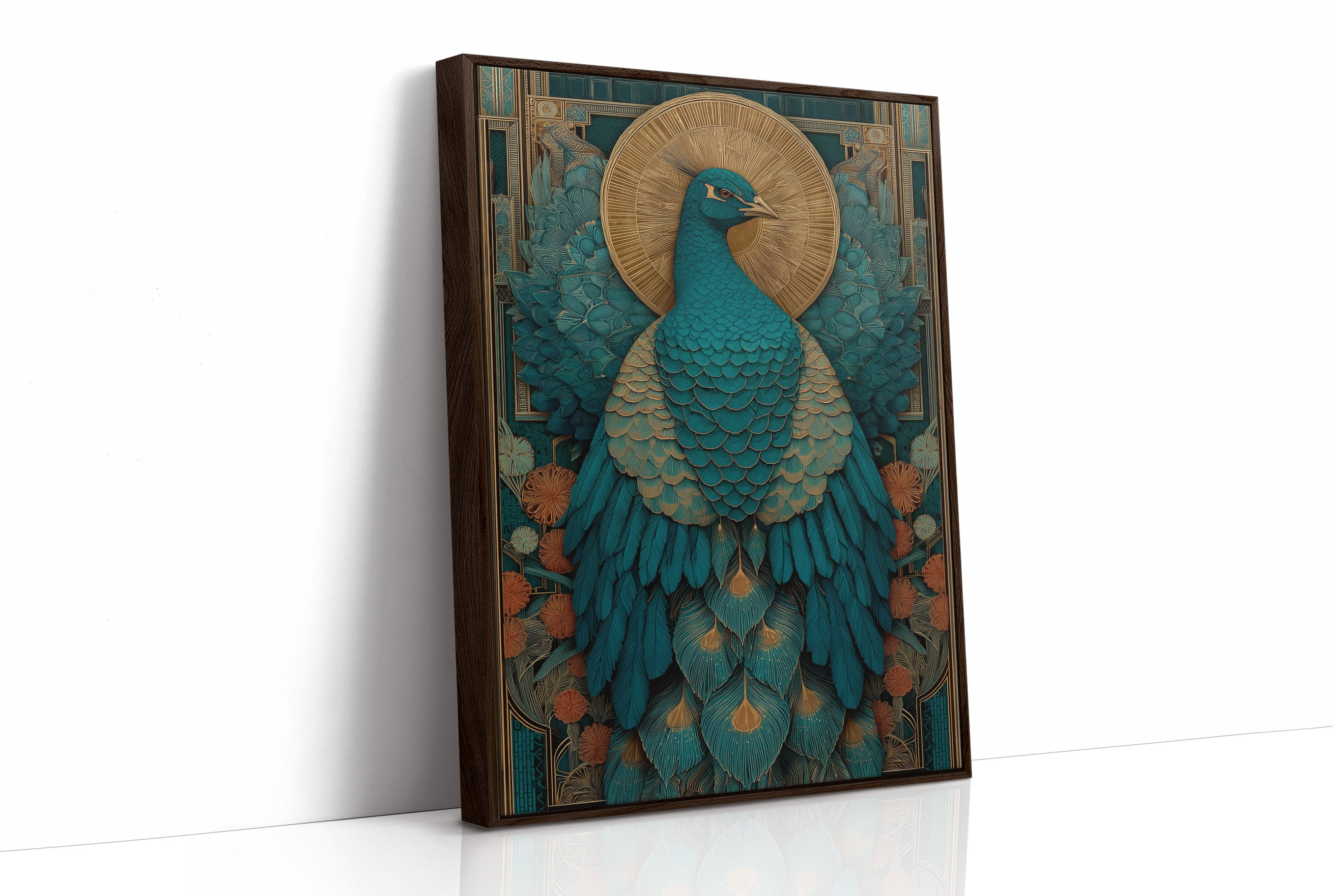 Peacock's Golden Crown
