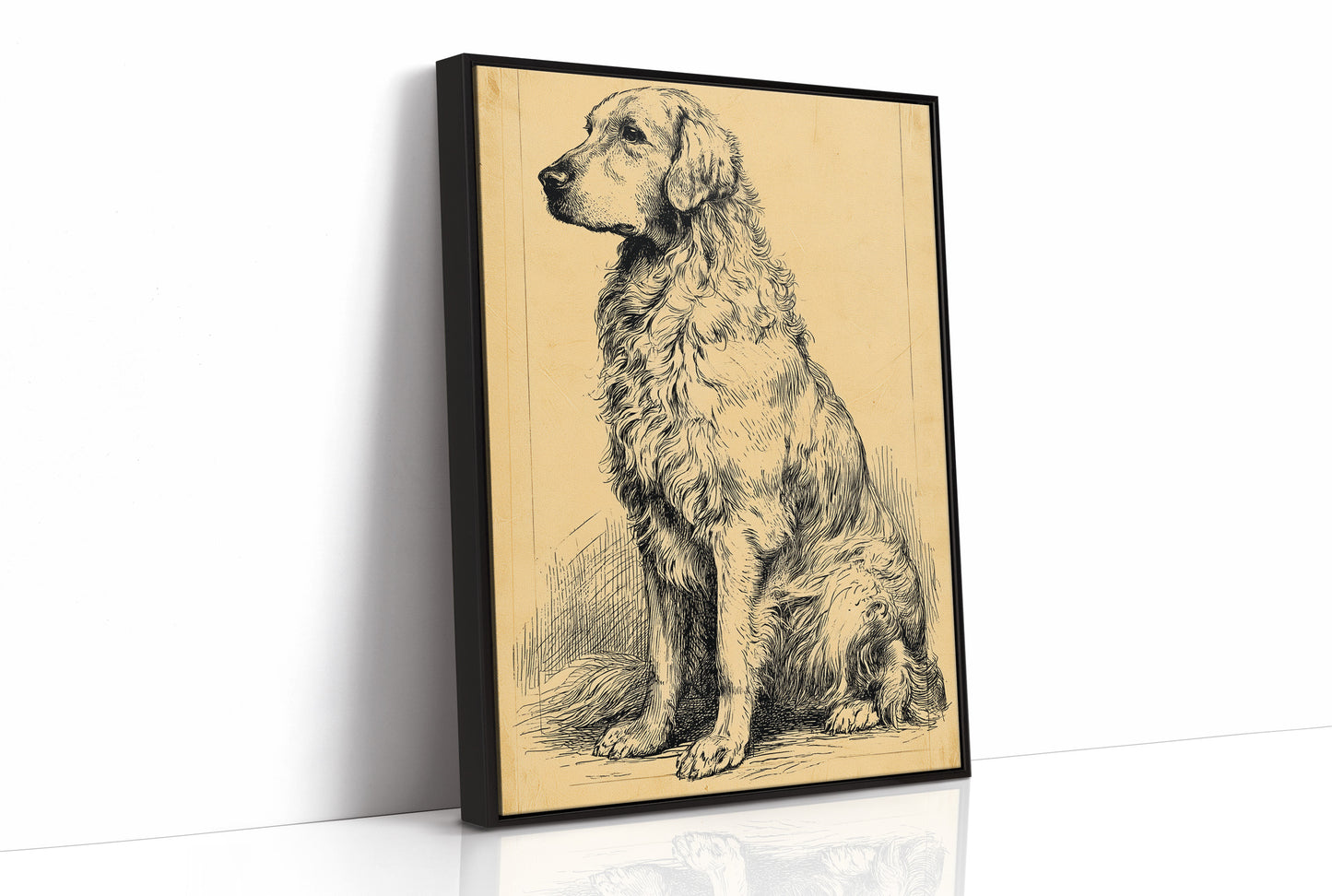 The Good Old Boy: Vintage Setter Sketch