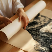 Alert & Upright: Vintage Spitz Engraving