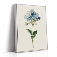 Azure Whispers in Botanical Elegance