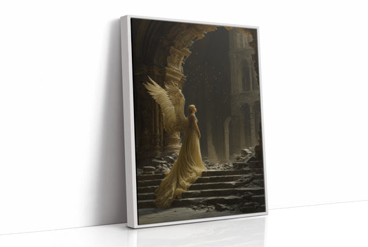 Ancient Halls Await Her Flight