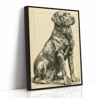 Noble Watch: Vintage Hound Engraving