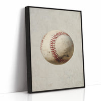 Vintage Baseball in Neutral Tones
