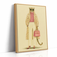 Leopard in Leopard: The Chicest Print Clash