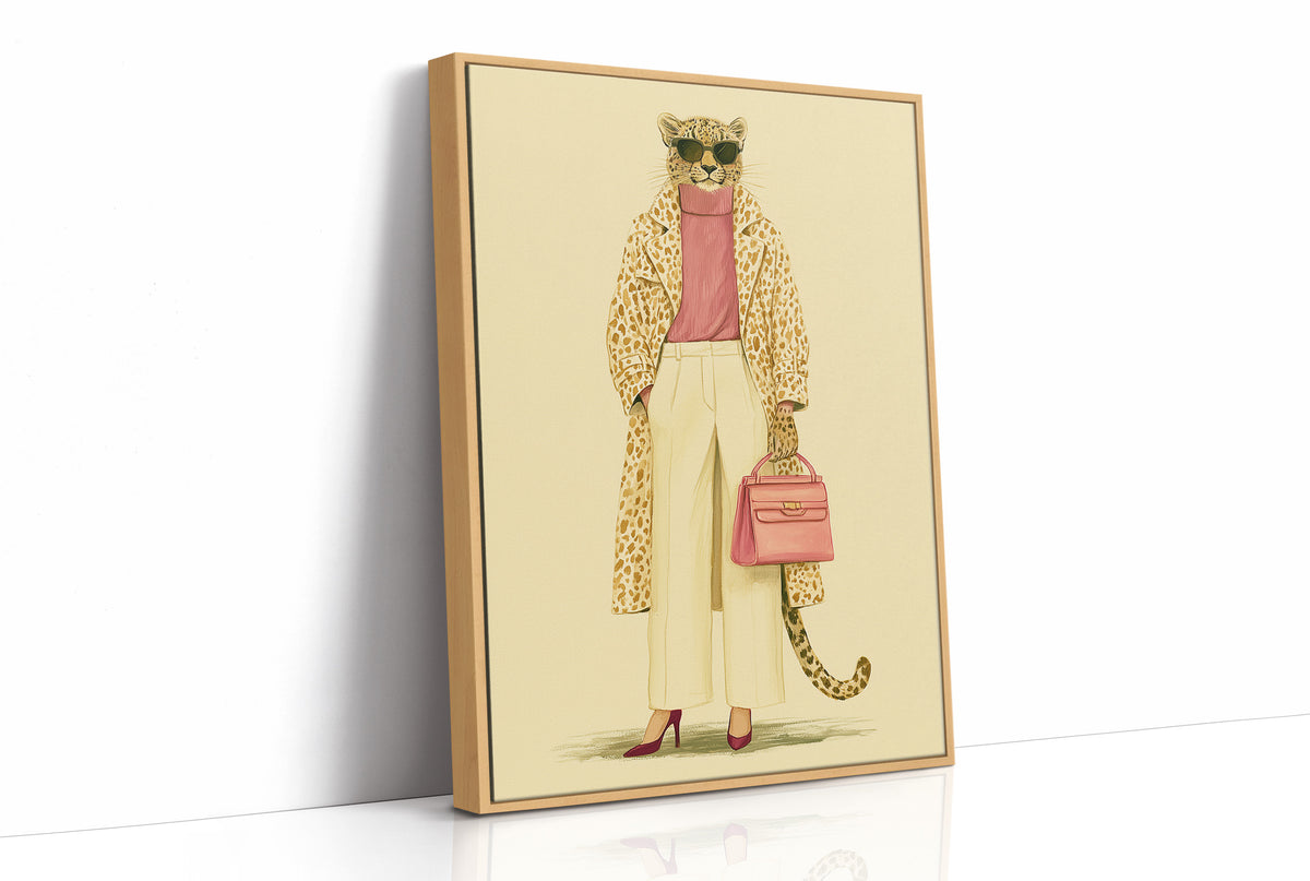 Leopard in Leopard: The Chicest Print Clash
