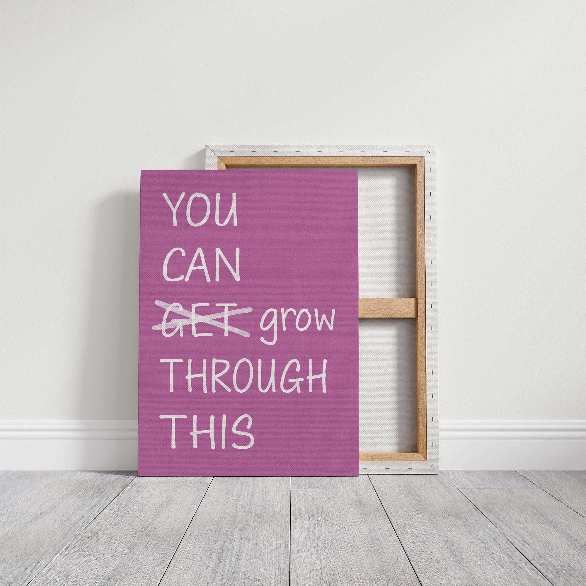 Grow, Not Just Get, Through (Orchid)
