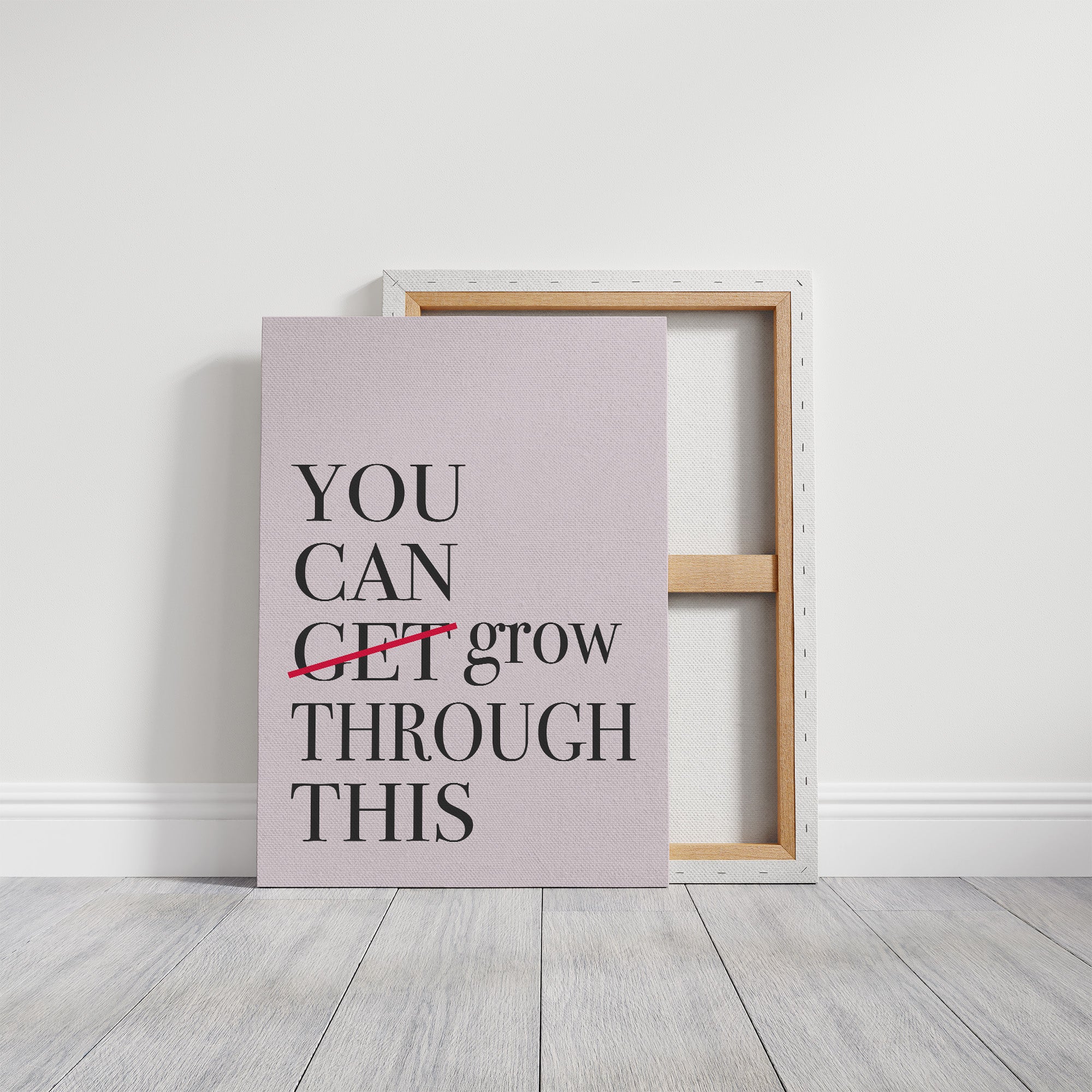 Grow, Not Just Get, Through (Serif)