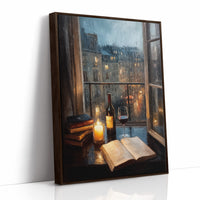 Paris Rainfall And Vintage Pages