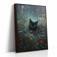 Midnight Prowls Among Wildflowers