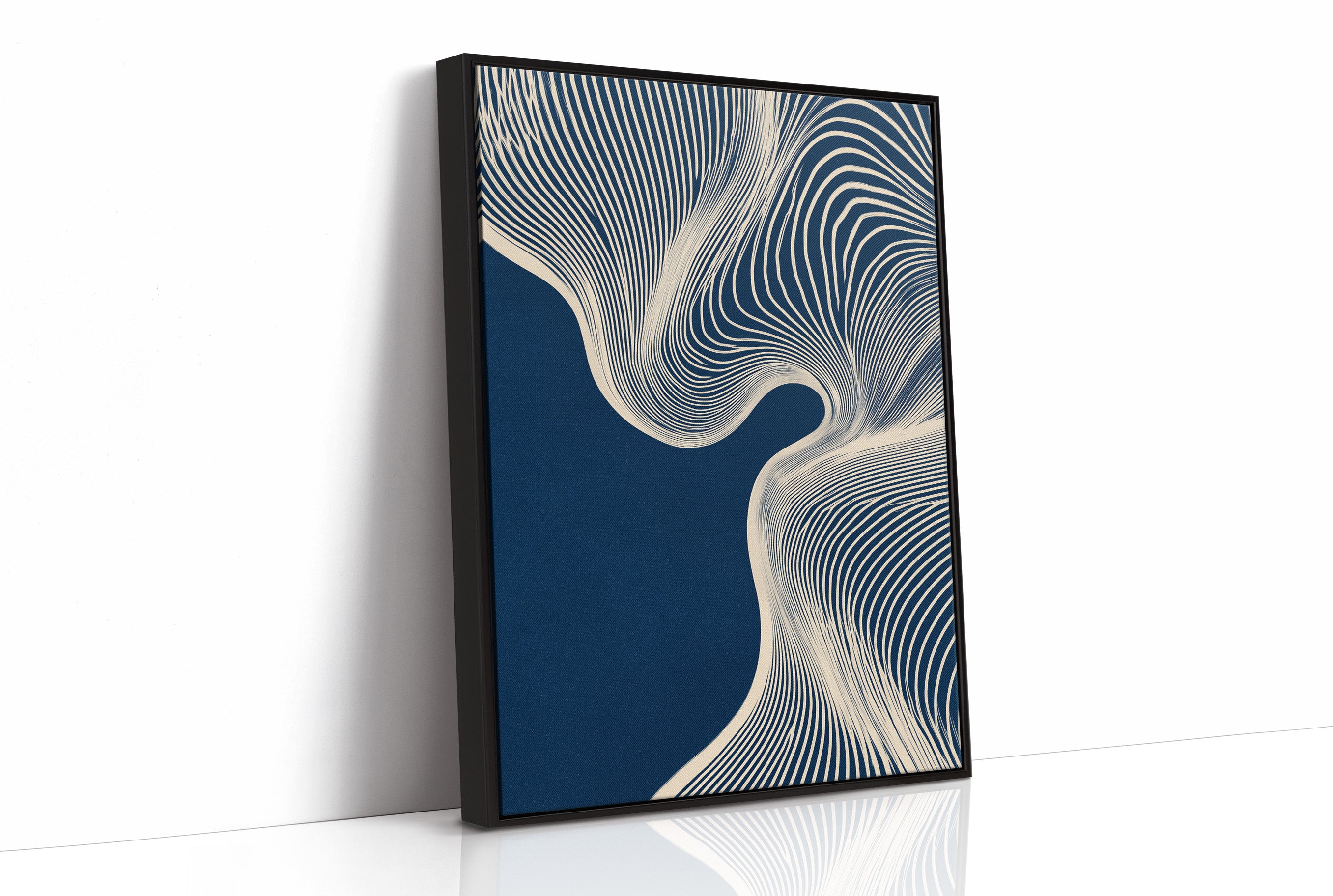 Currents Beneath Indigo Silence