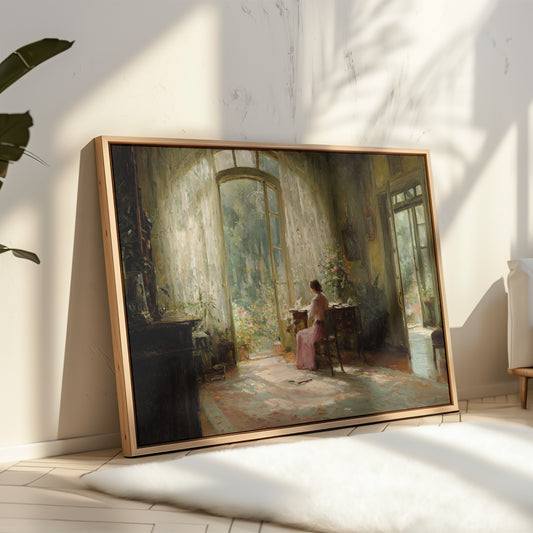 Summer Light Fills This Quiet Room