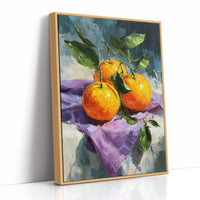 Three Oranges on a Lavender Day