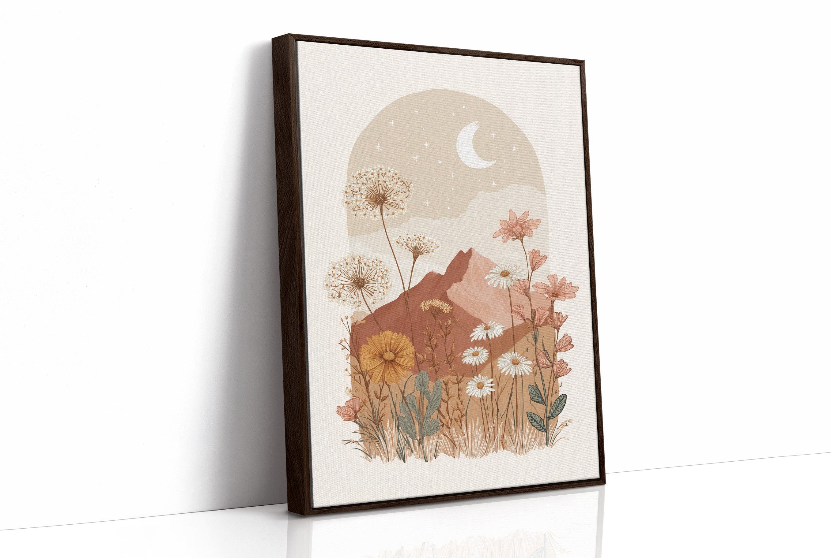 Moonlit Meadow's Terracotta Dreams