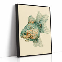 The Fancy One: Ornamental Goldfish Study