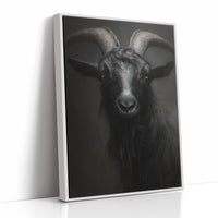 Amber Eyes Against Midnight Walls