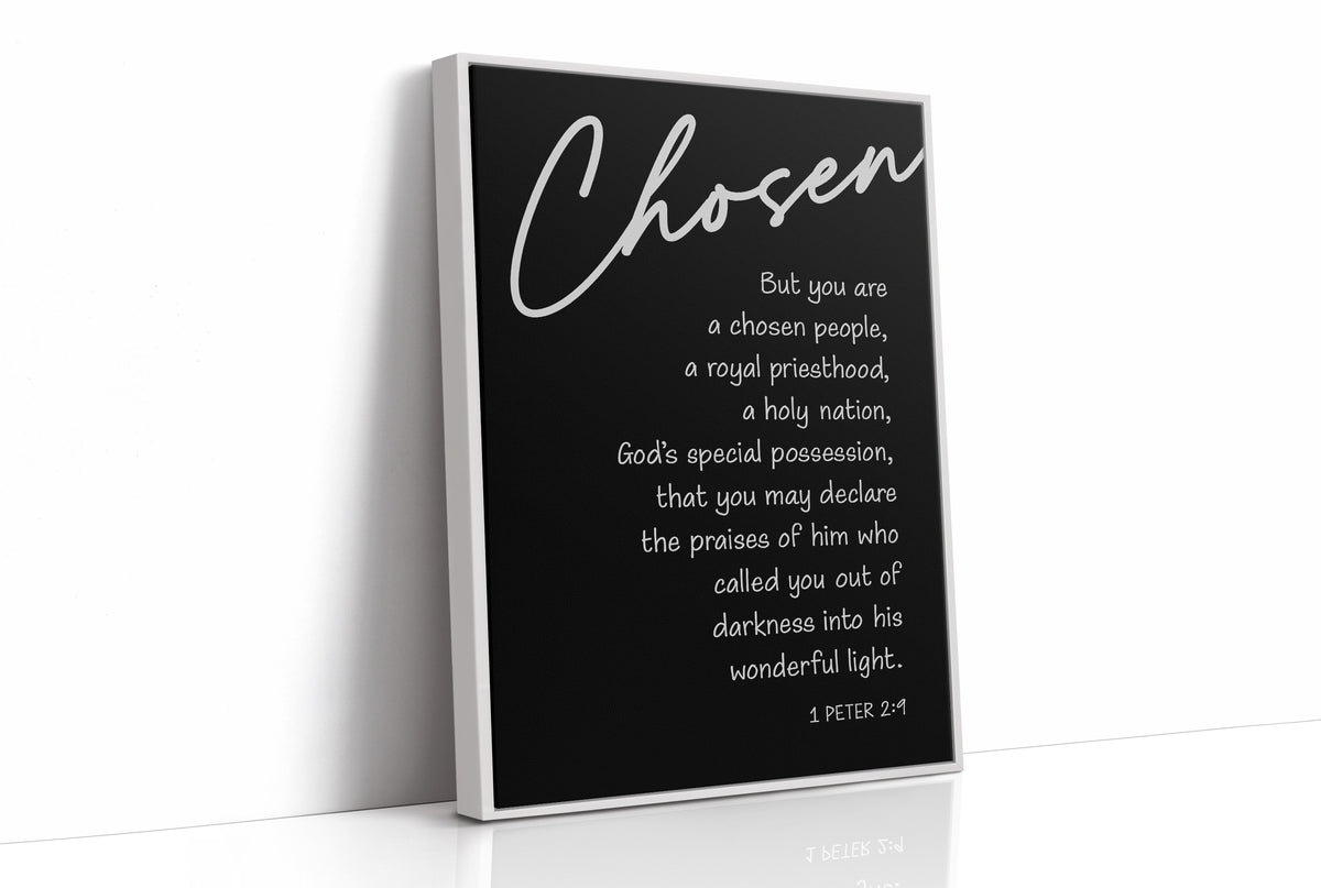 Chosen: 1 Peter 2:9 Scripture Art