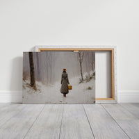 Winter Path Leads To Mystery