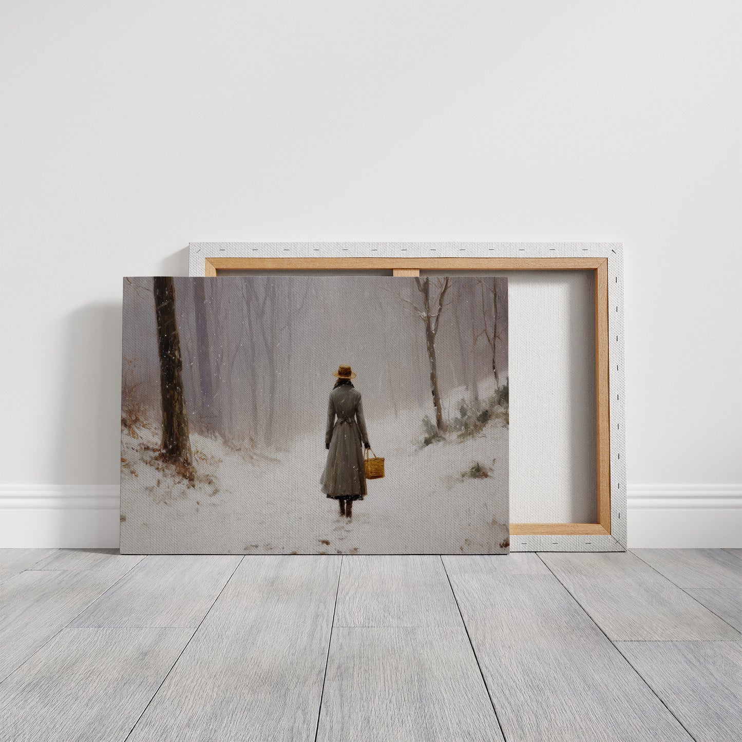 Winter Path Leads To Mystery