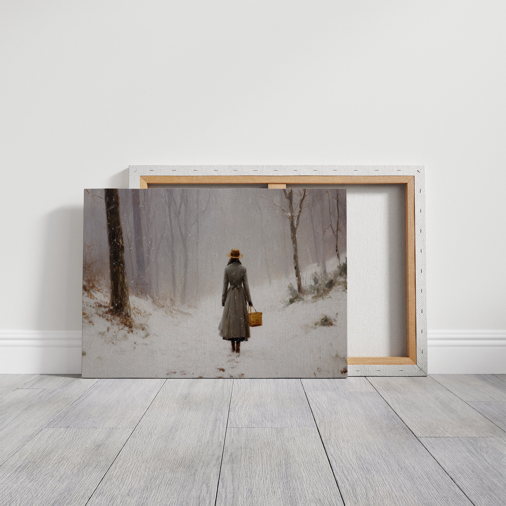 Winter Path Leads To Mystery