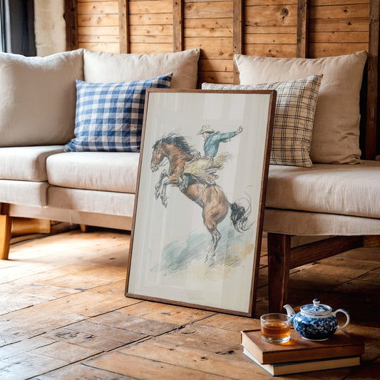 Bronco Stories Written In Wind