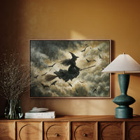 Flight Through Churning Skies